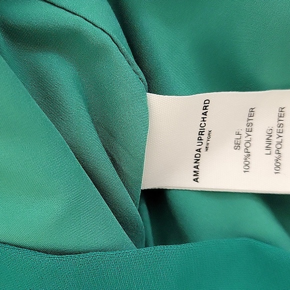 Amanda Uprichard Emerald Sleeveless Romper, Womens Medium - Picture 7 of 10